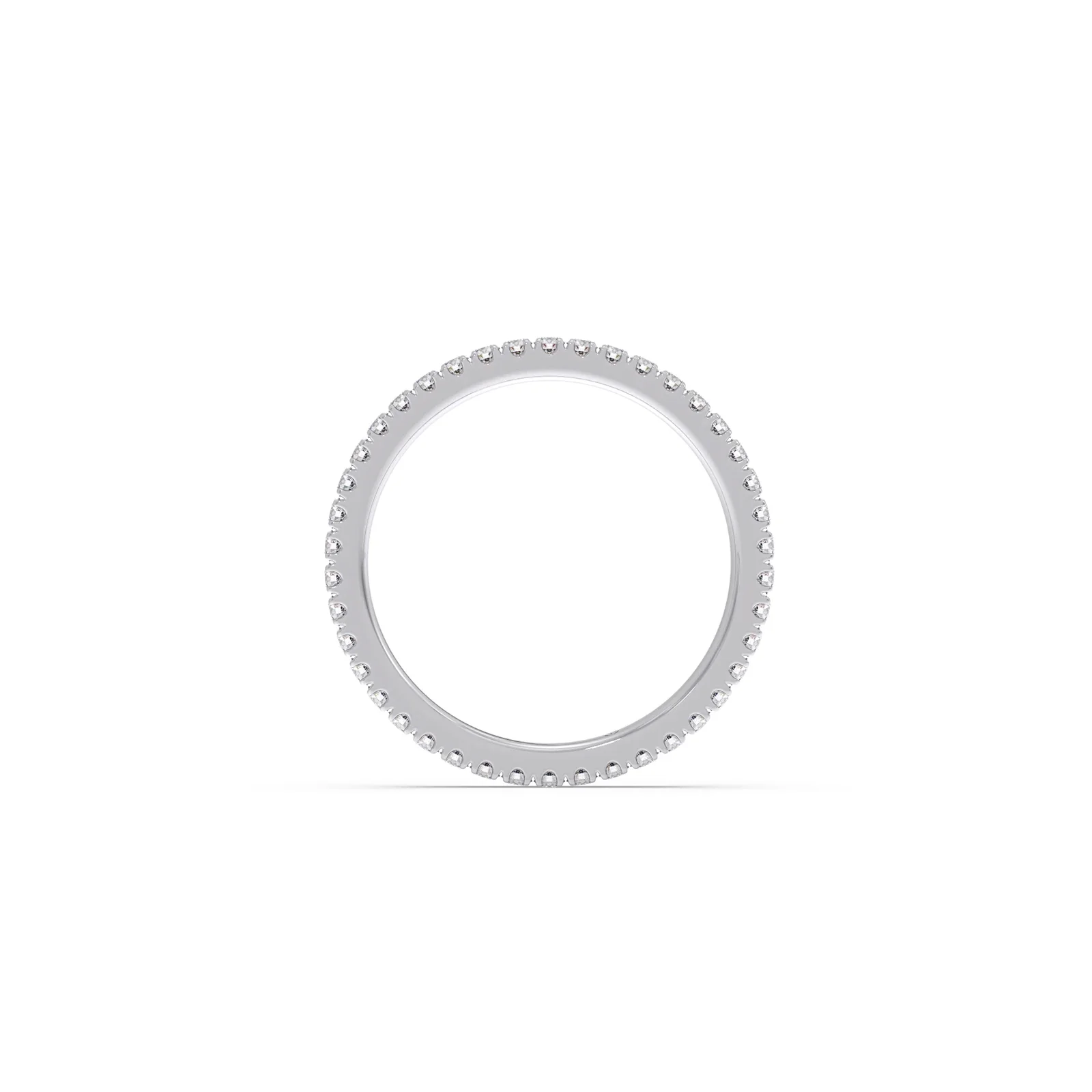0.50ct Round Diamond Micro Prong Eternity Band - Image 10