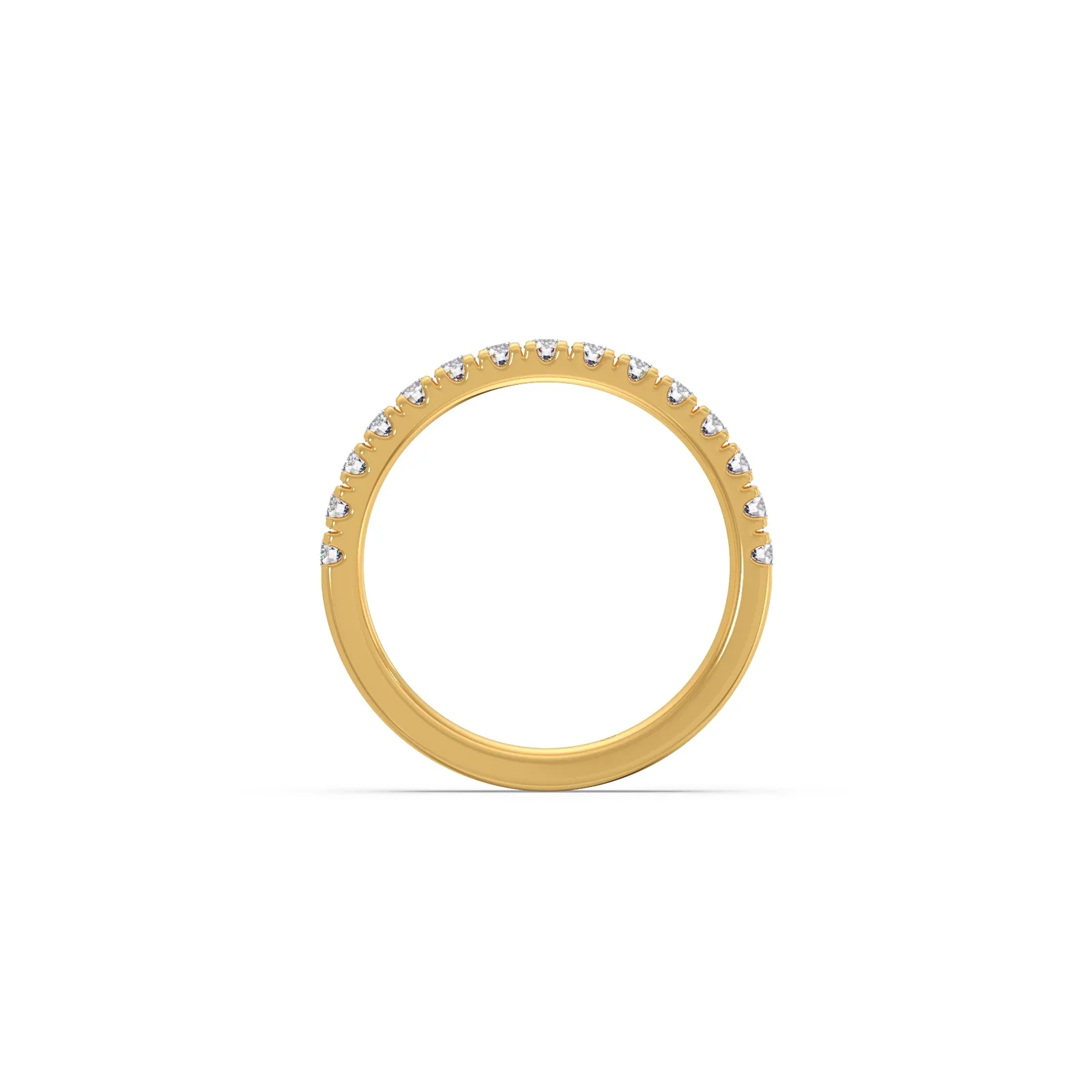 0.52ct Half Eternity Prong Diamond Band - Image 7