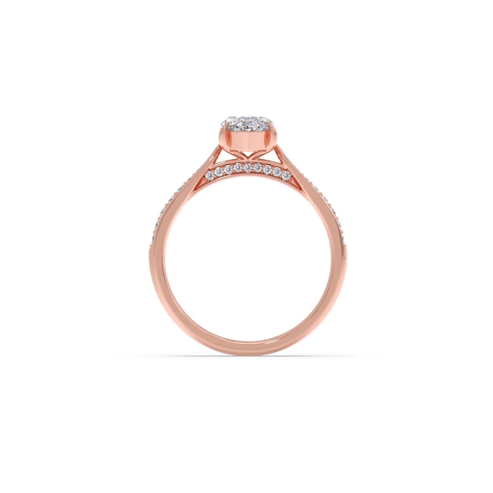 1.45 Cts Marquise Cut Diamond Engagement Ring - Image 11