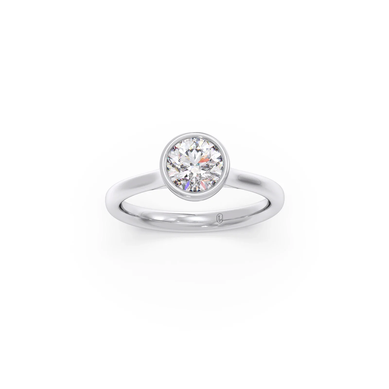 1 Ct Round Brilliant Cut Solitaire Ring - Image 6