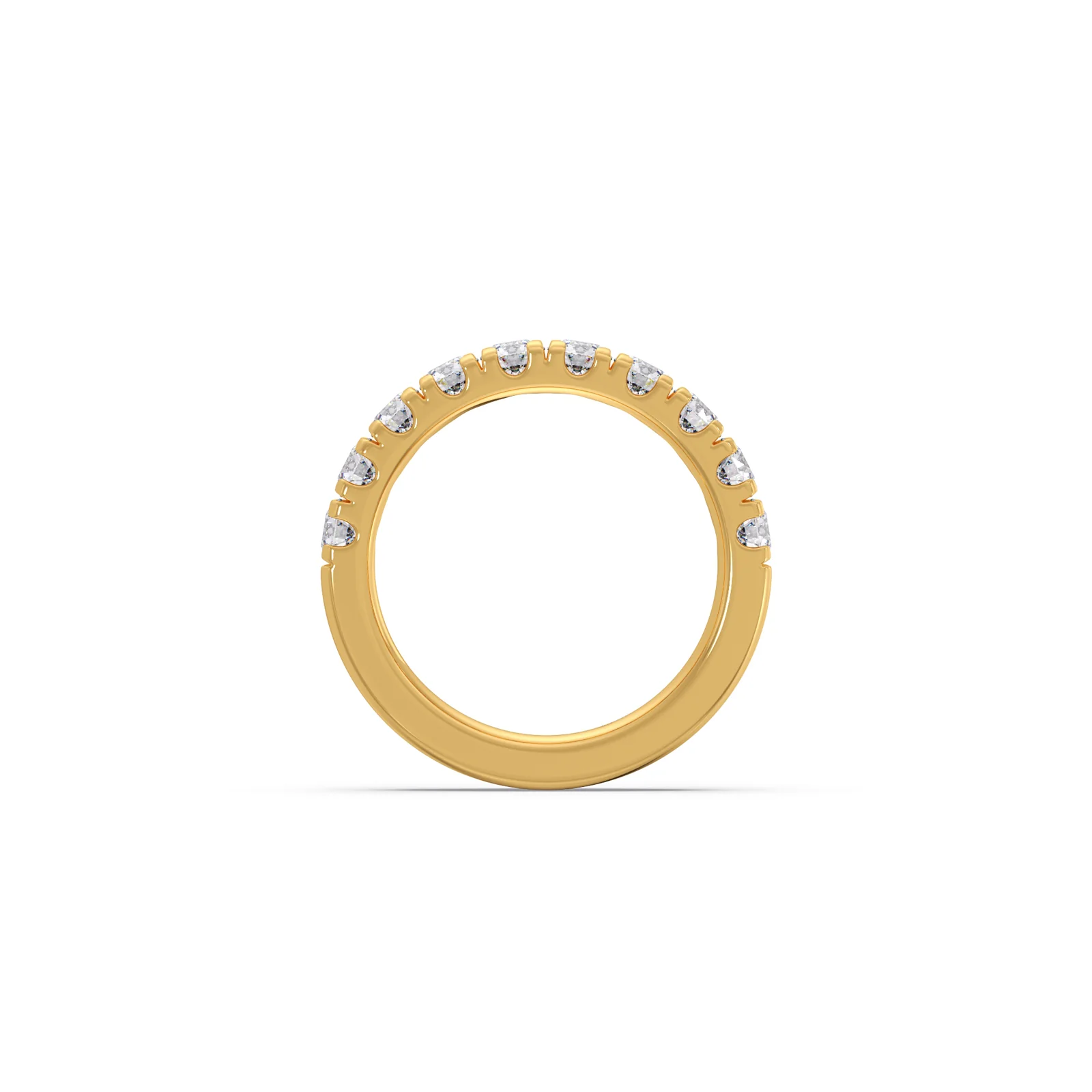1.00ct Half Eternity Prong Diamond Band - Image 7