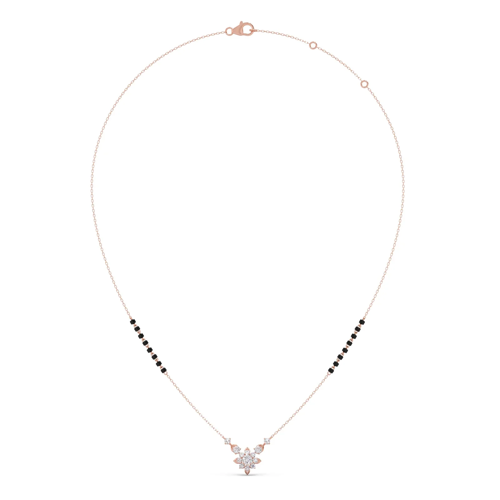 Delicate Round Diamond Tanmaniya - Image 3