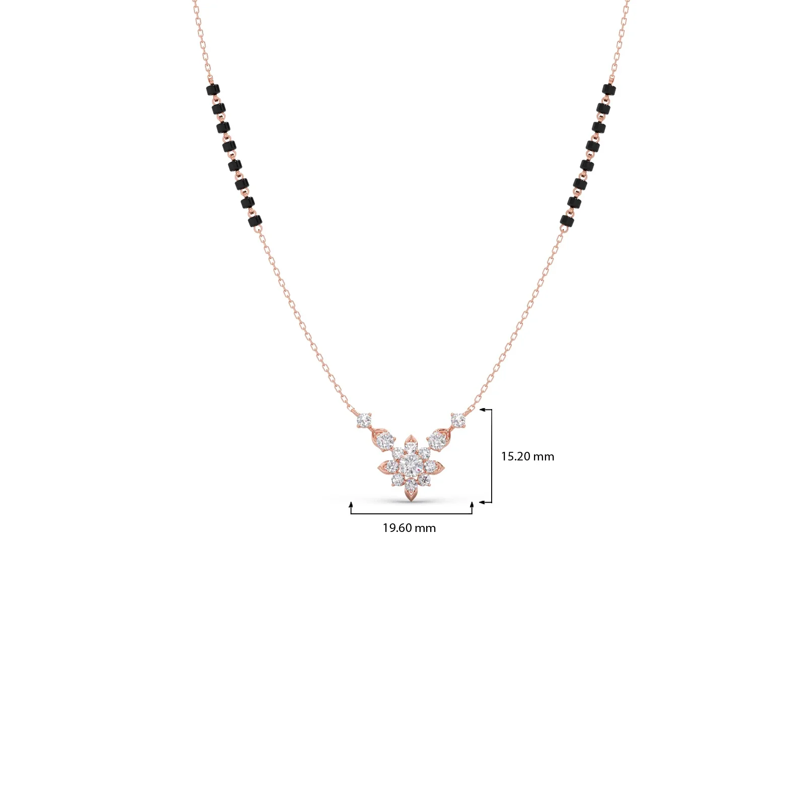 Delicate Round Diamond Tanmaniya - Image 4