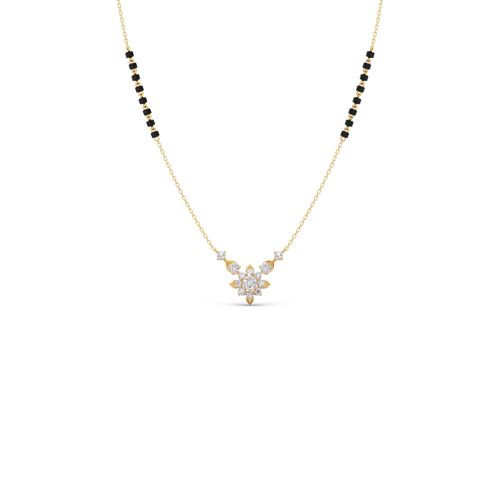 Delicate Round Diamond Tanmaniya - Image 5