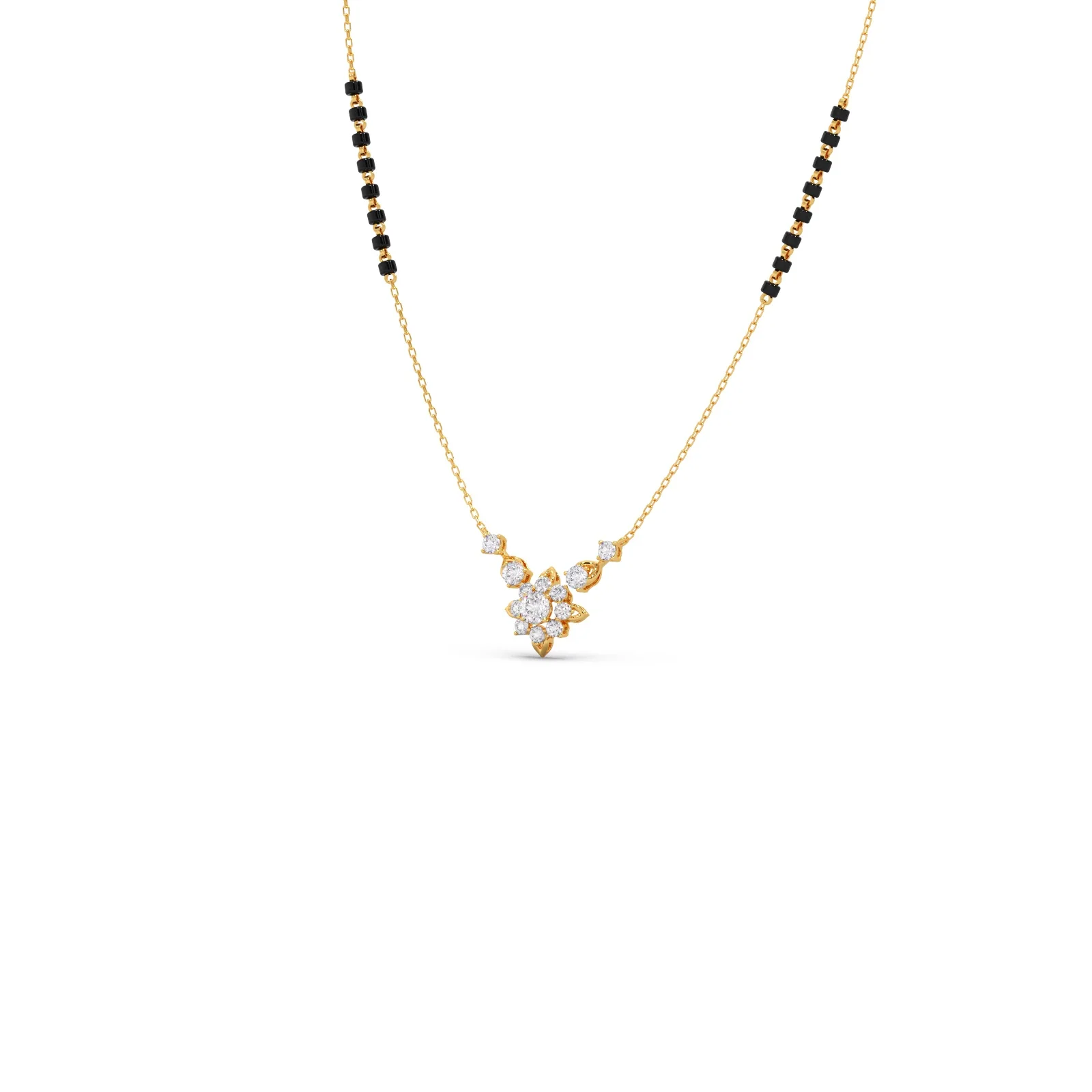 Delicate Round Diamond Tanmaniya - Image 6