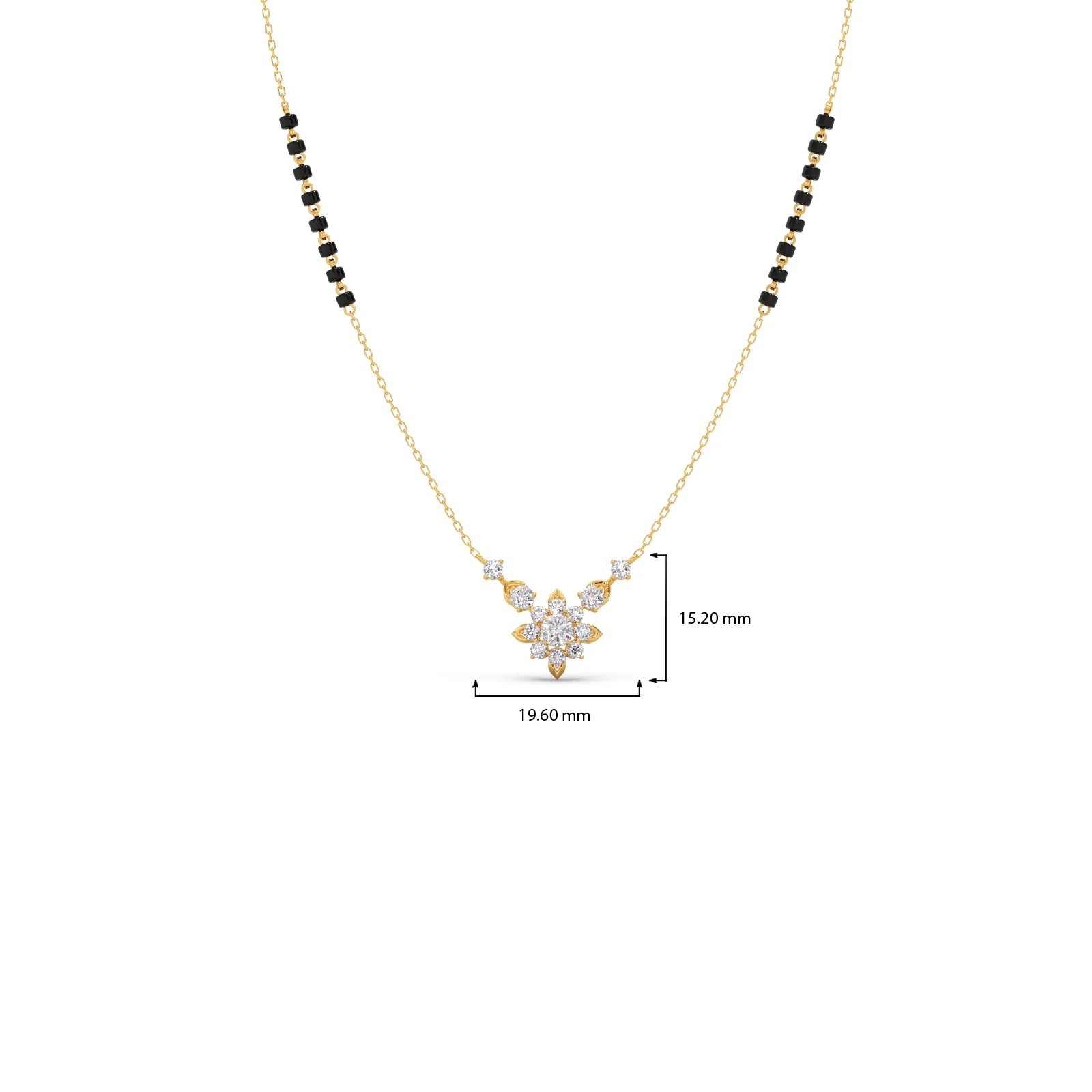 Delicate Round Diamond Tanmaniya - Image 8