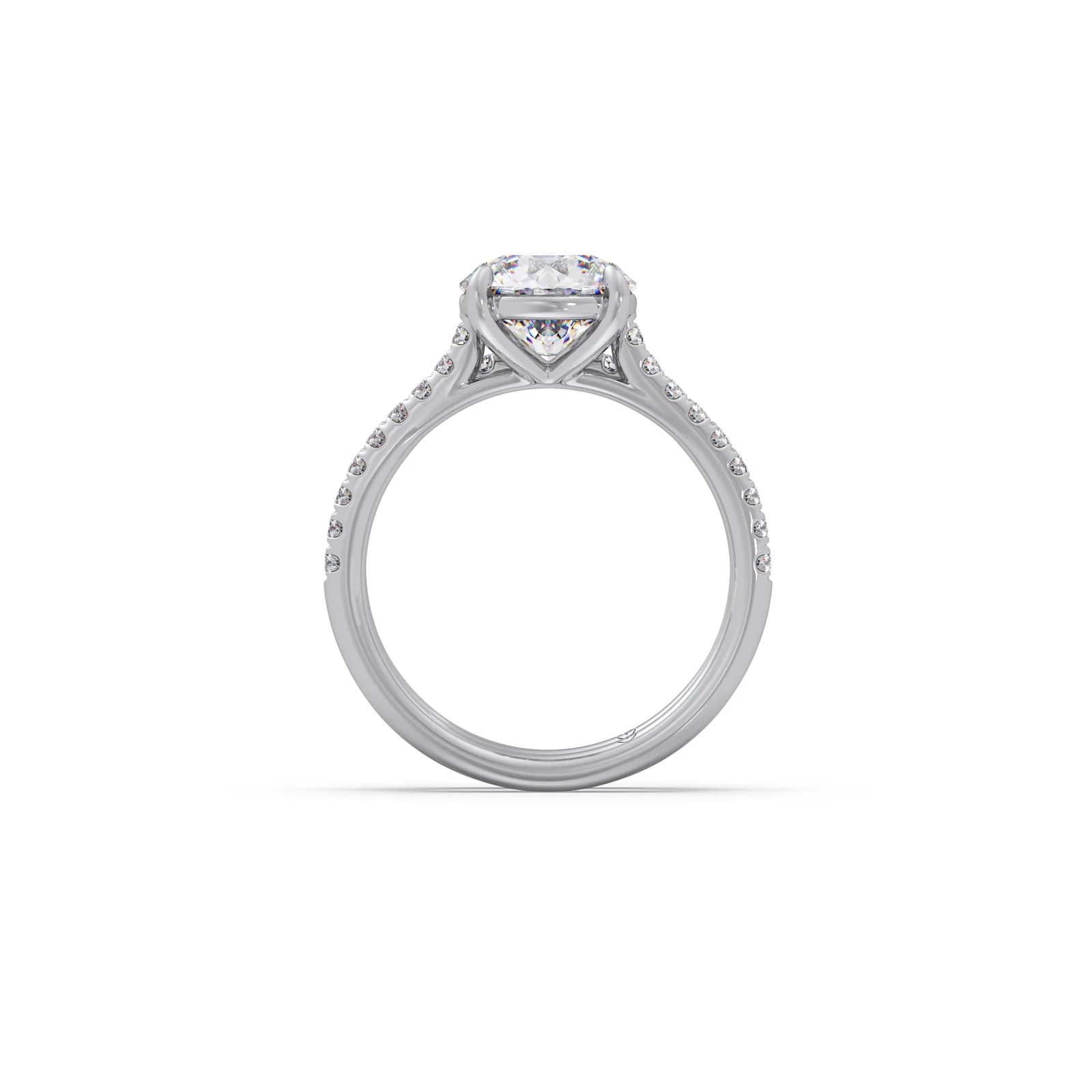Elegant Solitaire Stackable Ring - Image 11