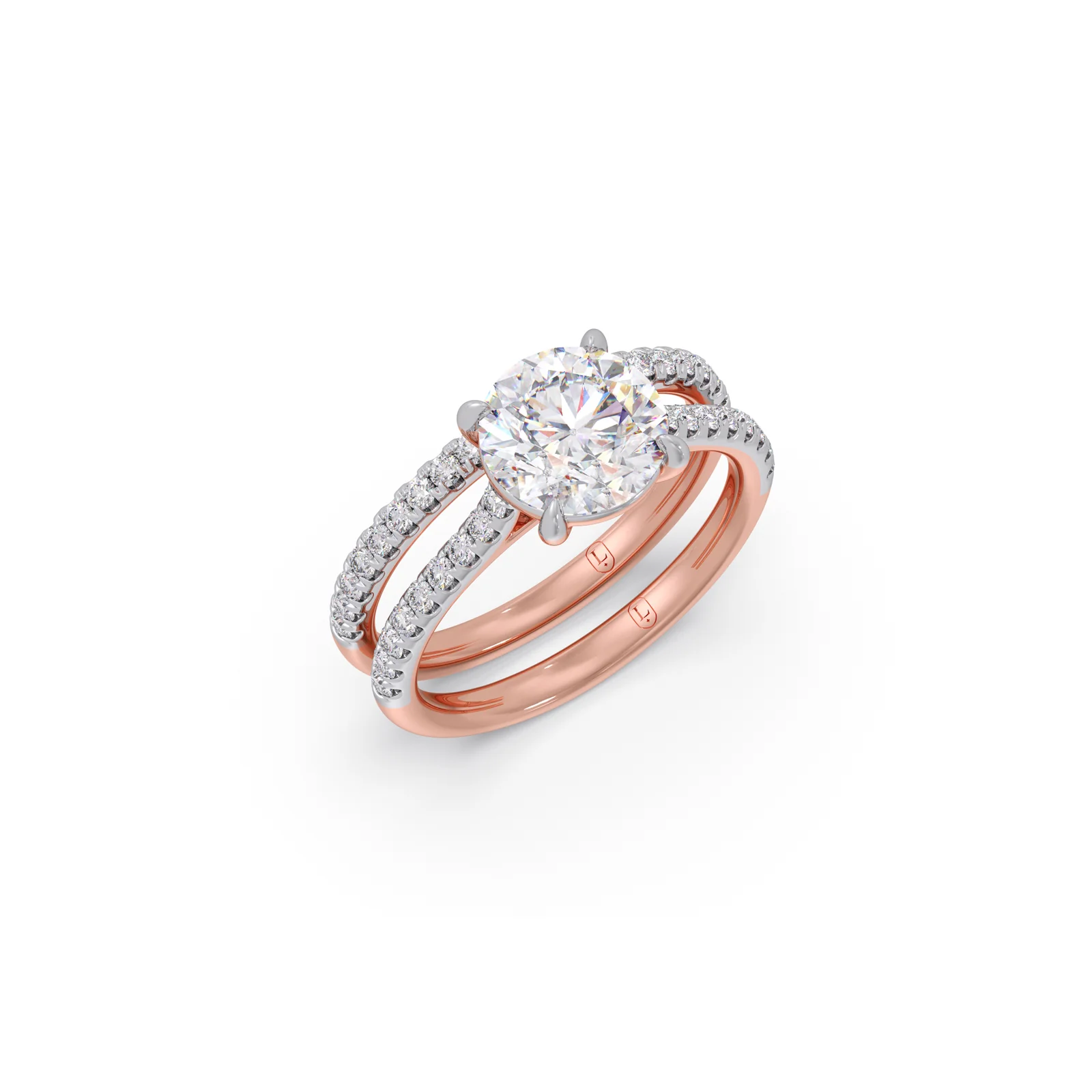 Elegant Solitaire Stackable Ring - Image 5