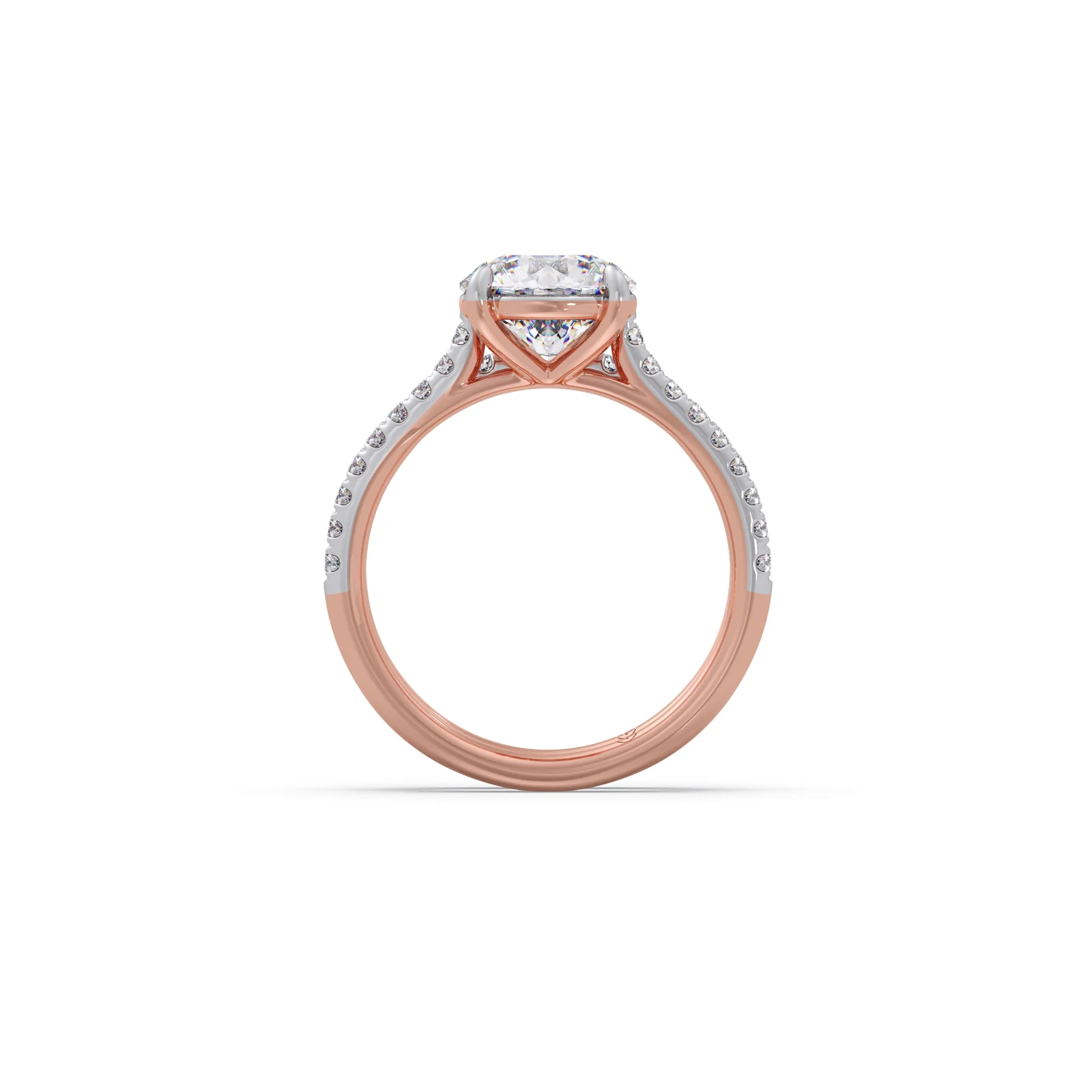 Elegant Solitaire Stackable Ring - Image 7