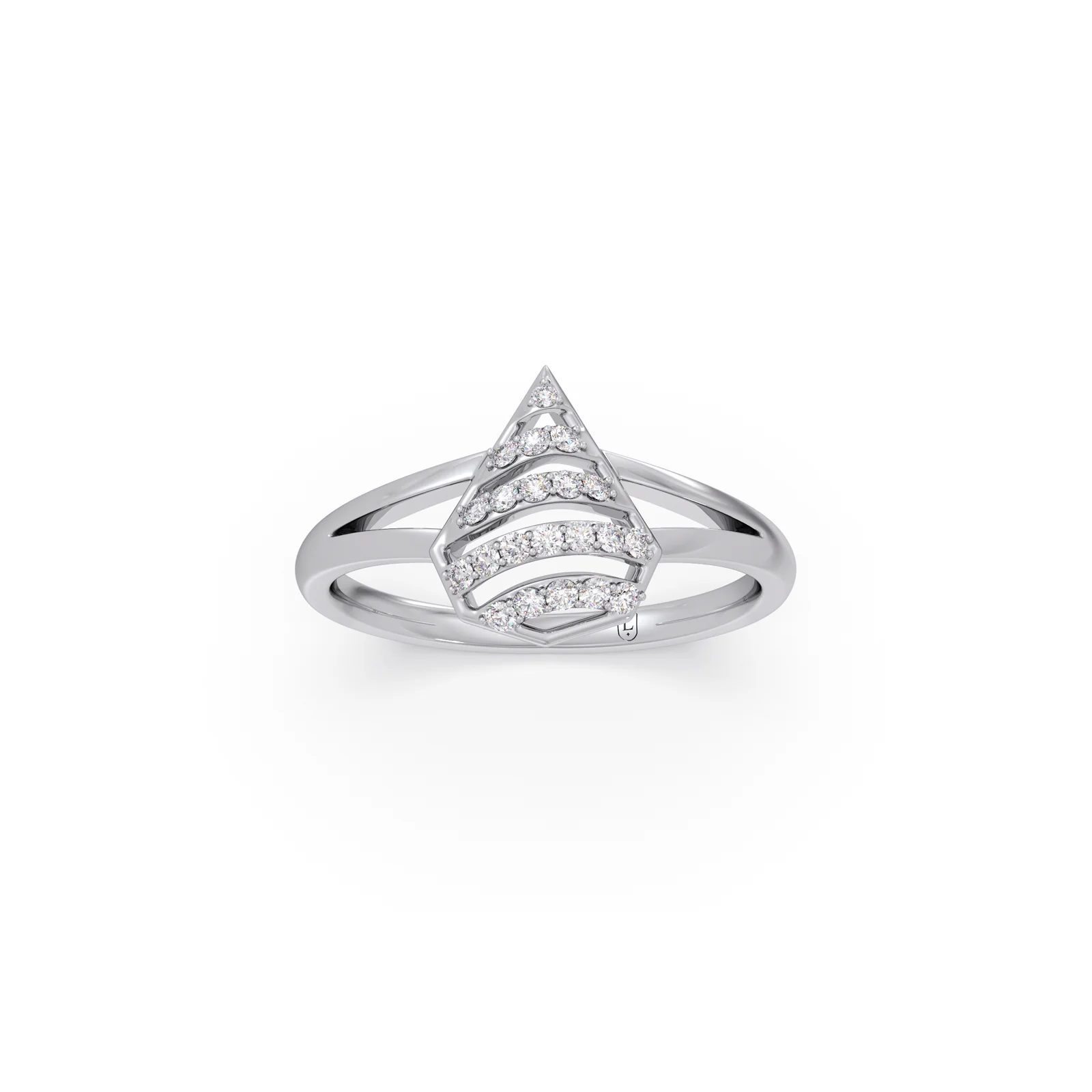 Ethereal Kite Diamond Ring - Image 10