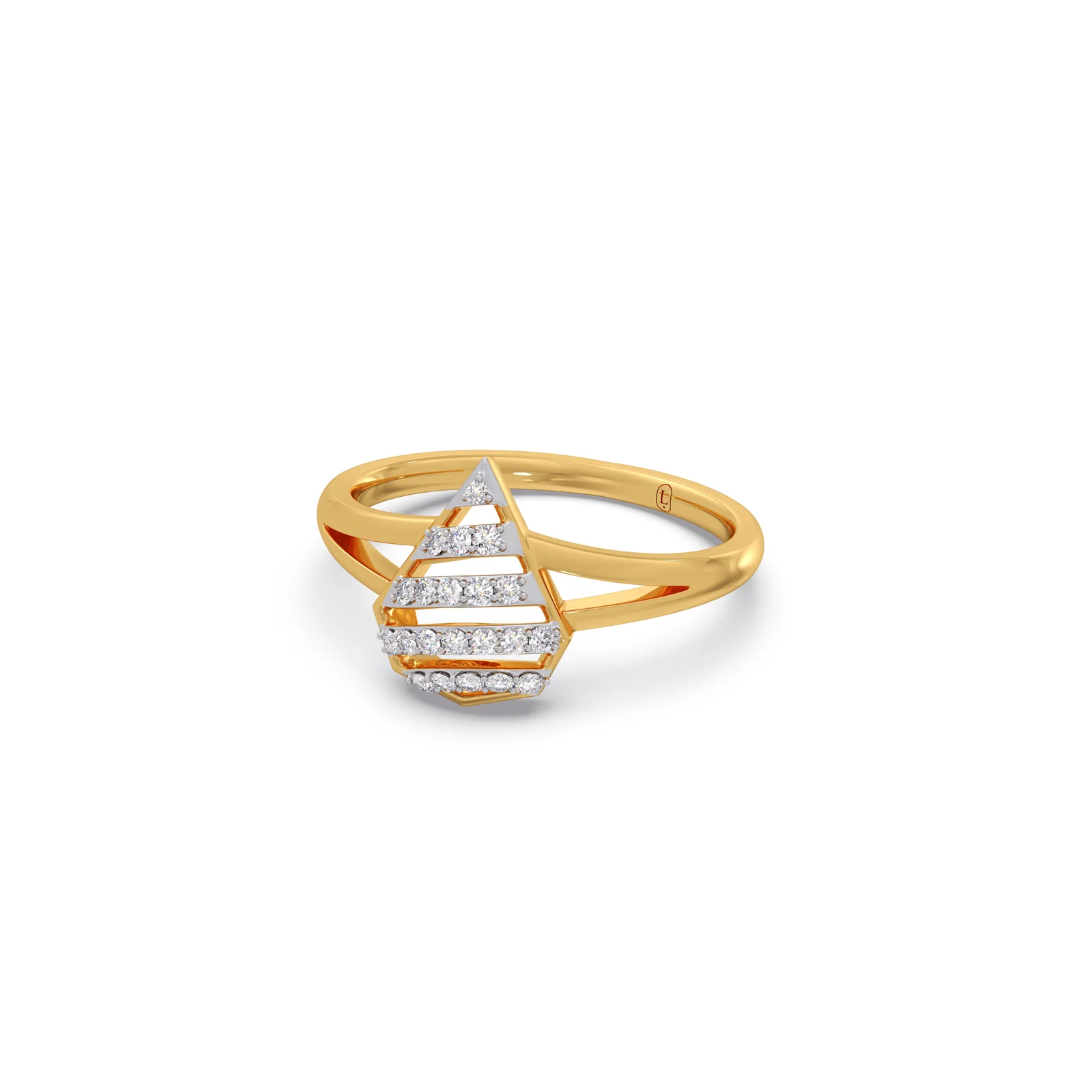Ethereal Kite Diamond Ring - Image 4
