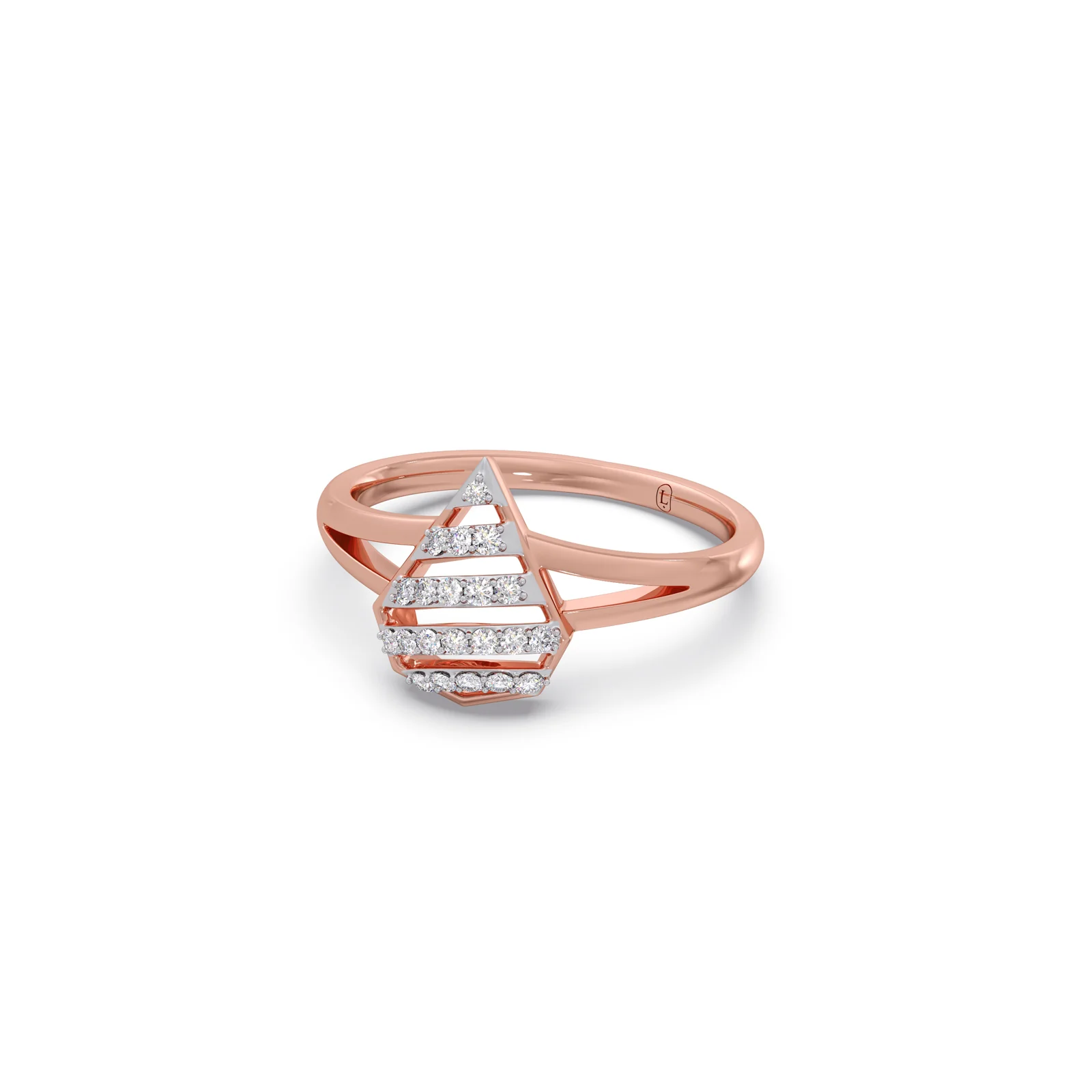Ethereal Kite Diamond Ring - Image 8