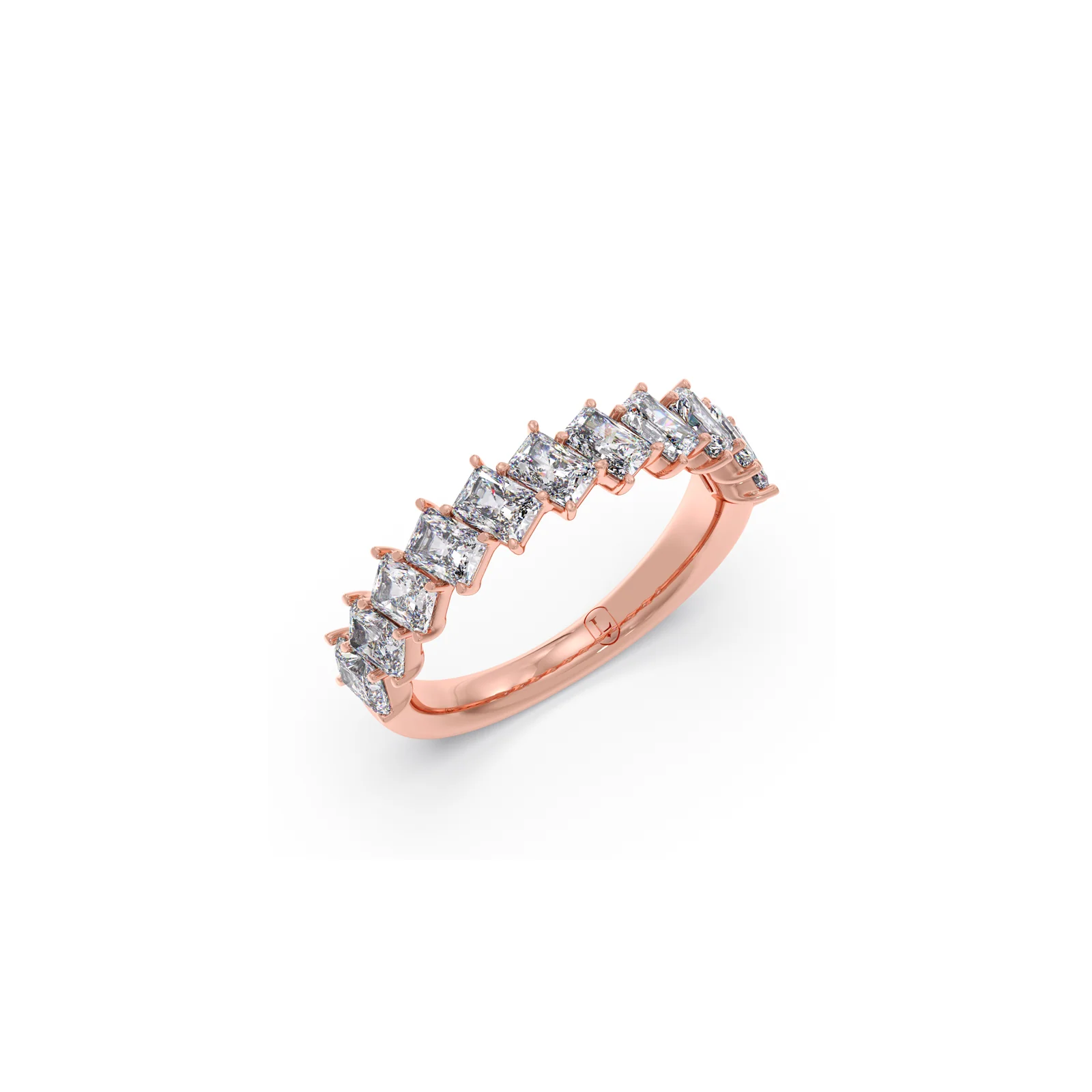 Iconic Emerald Shape Diamond Ring - Image 5