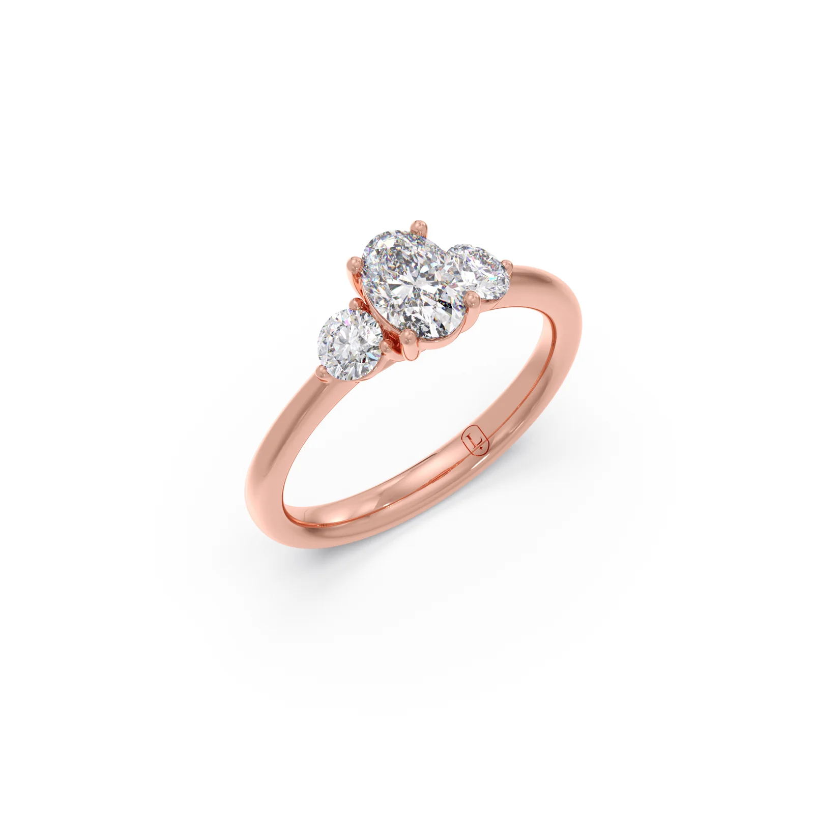 Oval & Round Cut Diamond Ring - Image 5