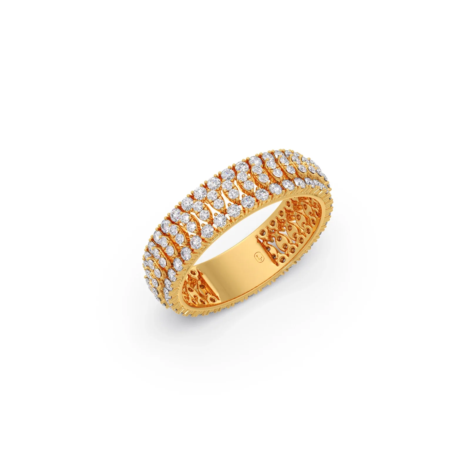 Round 1.00 ct Diamond Eternity Band - Image 5