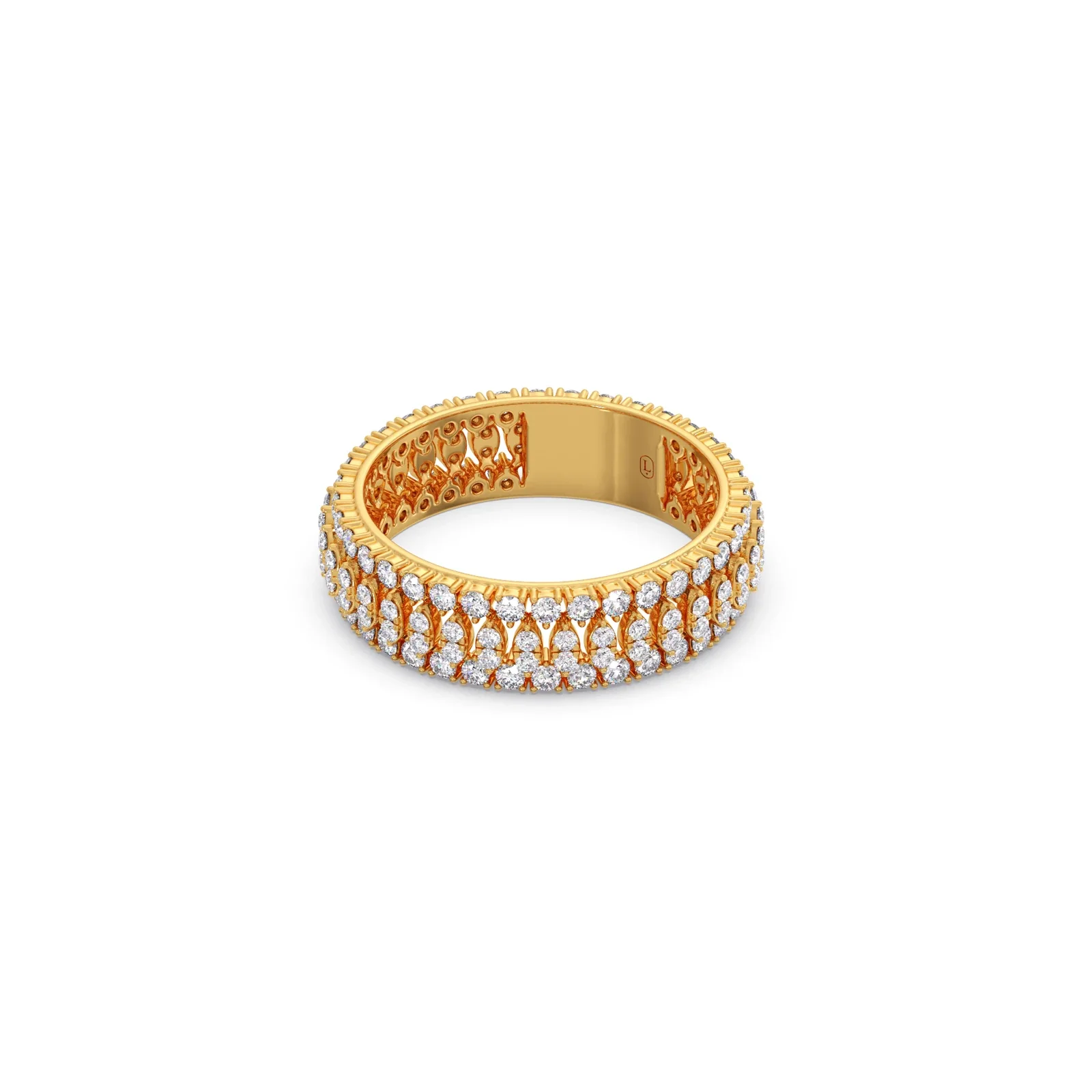 Round 1.00 ct Diamond Eternity Band - Image 8