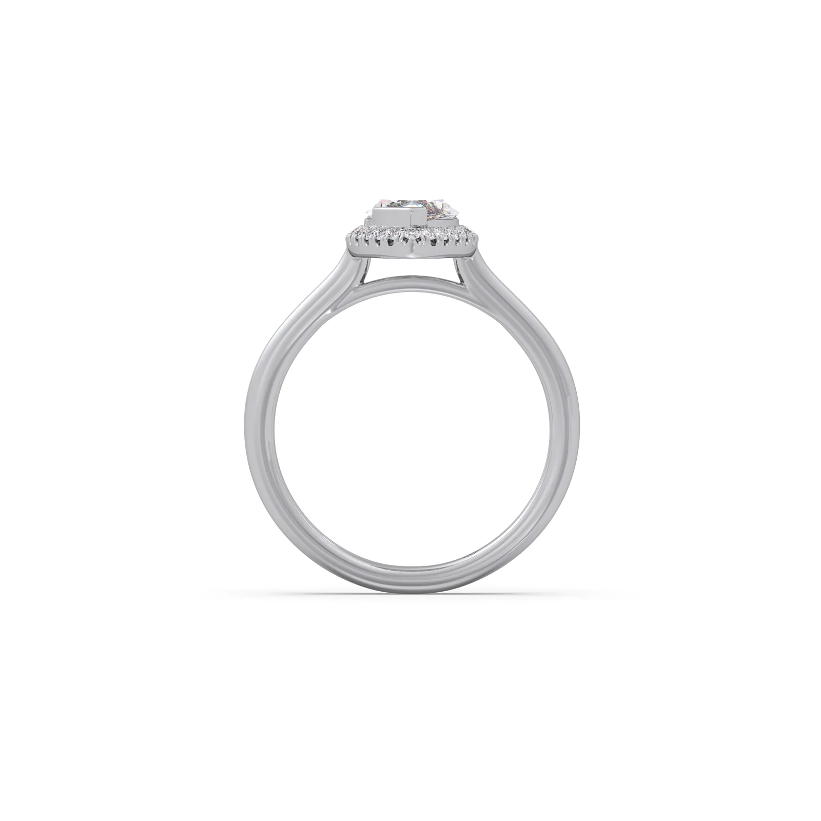 Signature Pear Solitaire Diamond Ring - Image 10