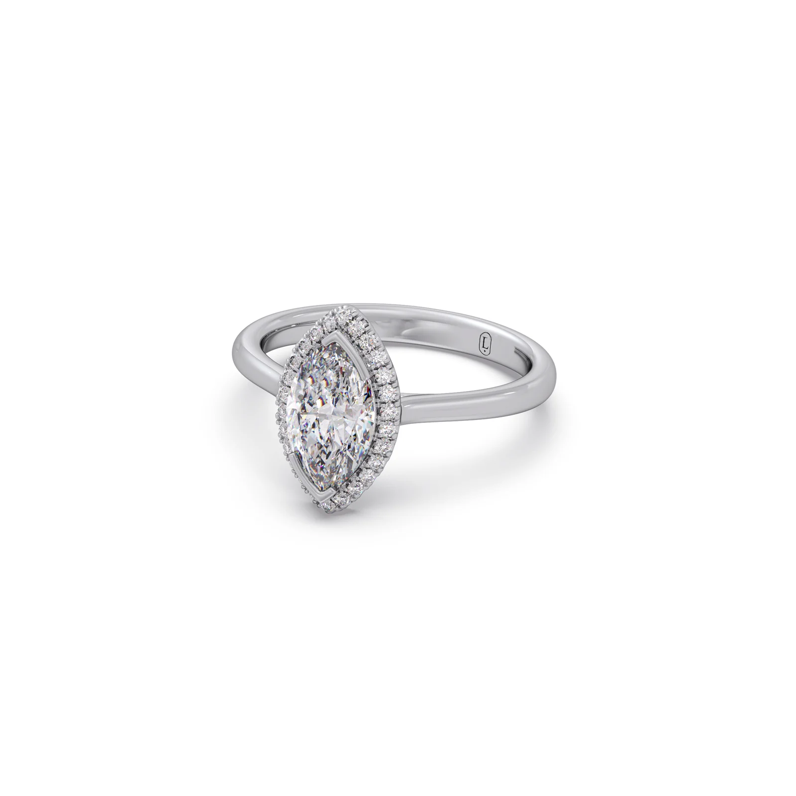 Signature Pear Solitaire Diamond Ring - Image 12