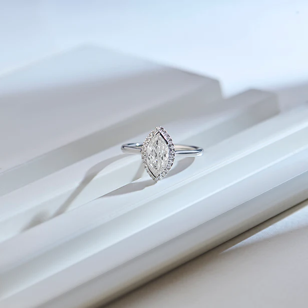 Signature Pear Solitaire Diamond Ring - Image 15