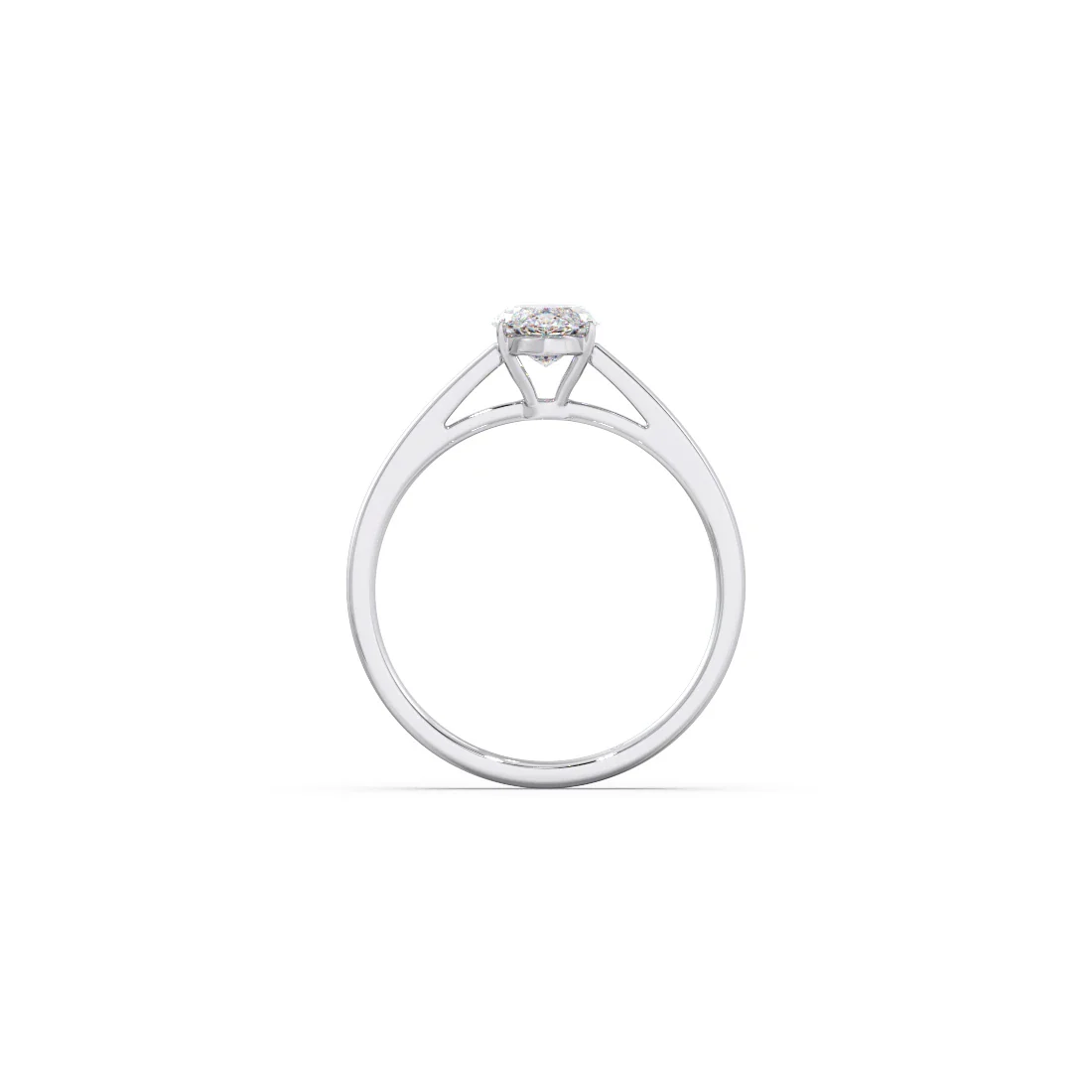 Solitaire Marquise Shape Diamond Engagement Ring - 1.00 Cts - Image 14