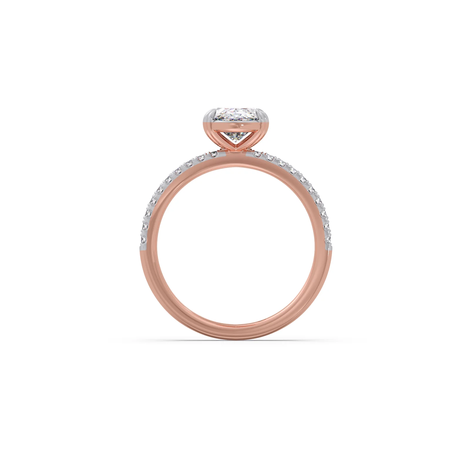 Timeless Oval Solitaire Diamond Ring - Image 7