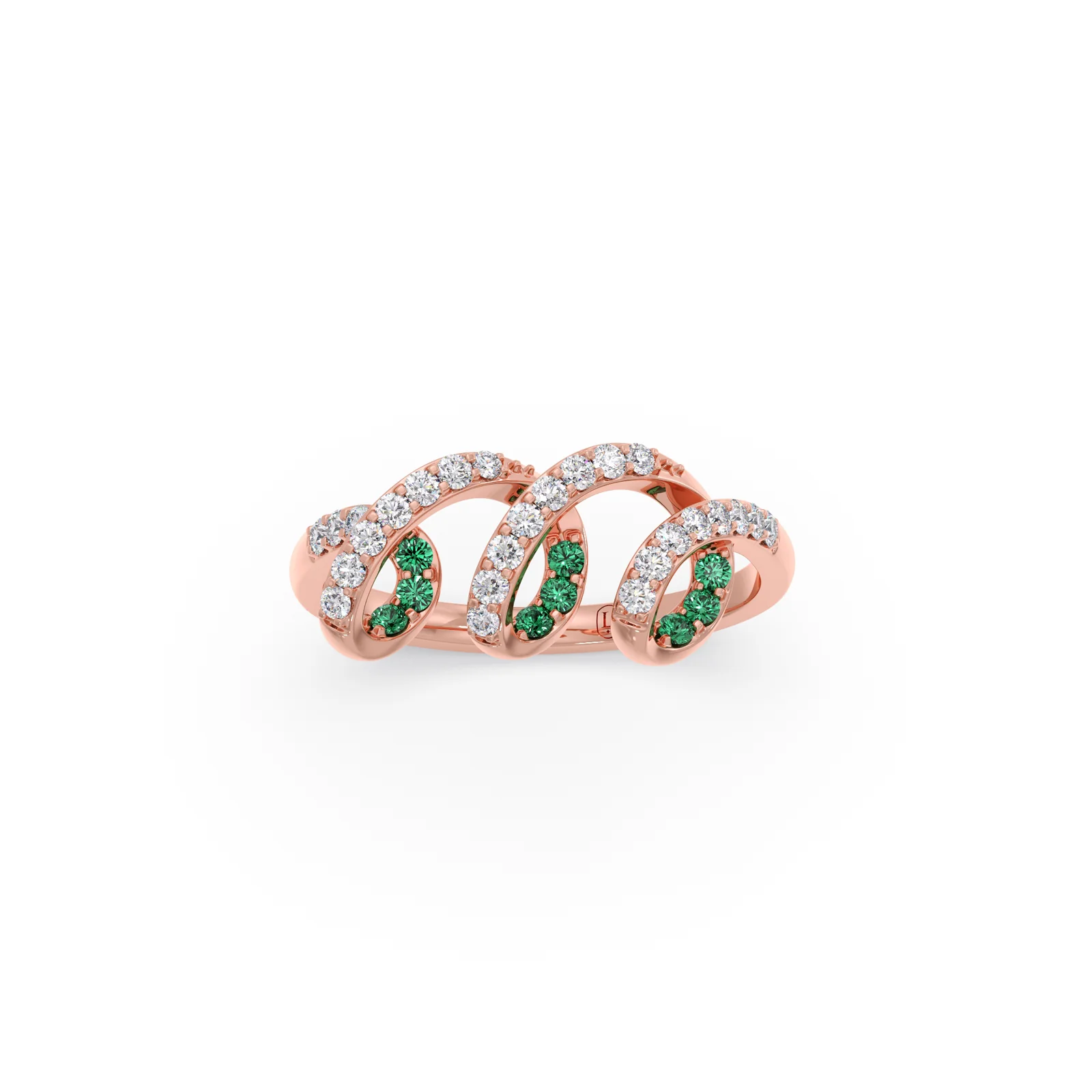 Verdant Twirl Diamond Ring - Image 6